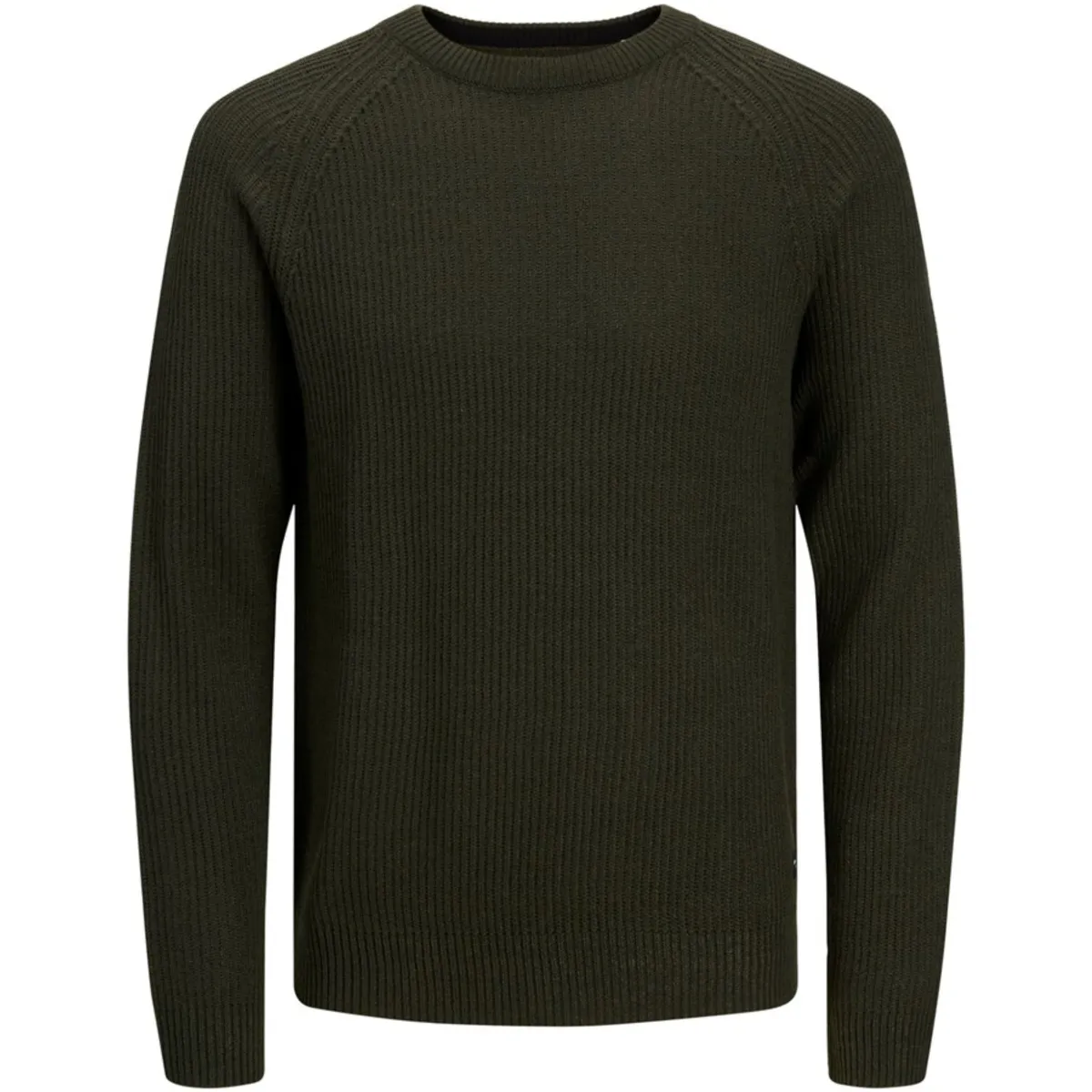 12190719 JJPANNEL KNIT CREW NECK JNR ROSIN
