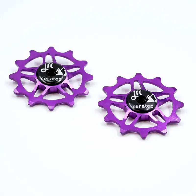 12T NON NARROW WIDE PULLEY WHEELS FOR SRAM FORCE / RED AXS PURPLE