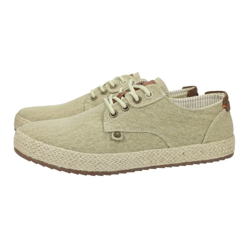 171721 Zapatillas de lona color BEIGE