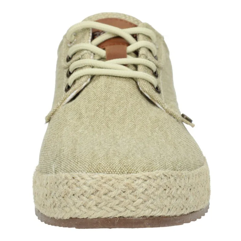 171721 Zapatillas de lona color BEIGE