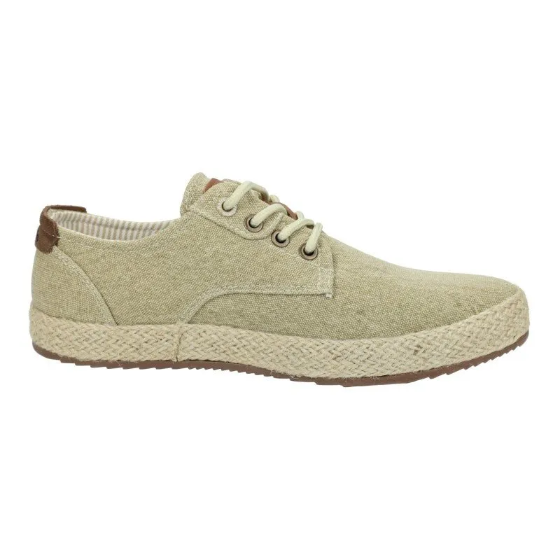 171721 Zapatillas de lona color BEIGE