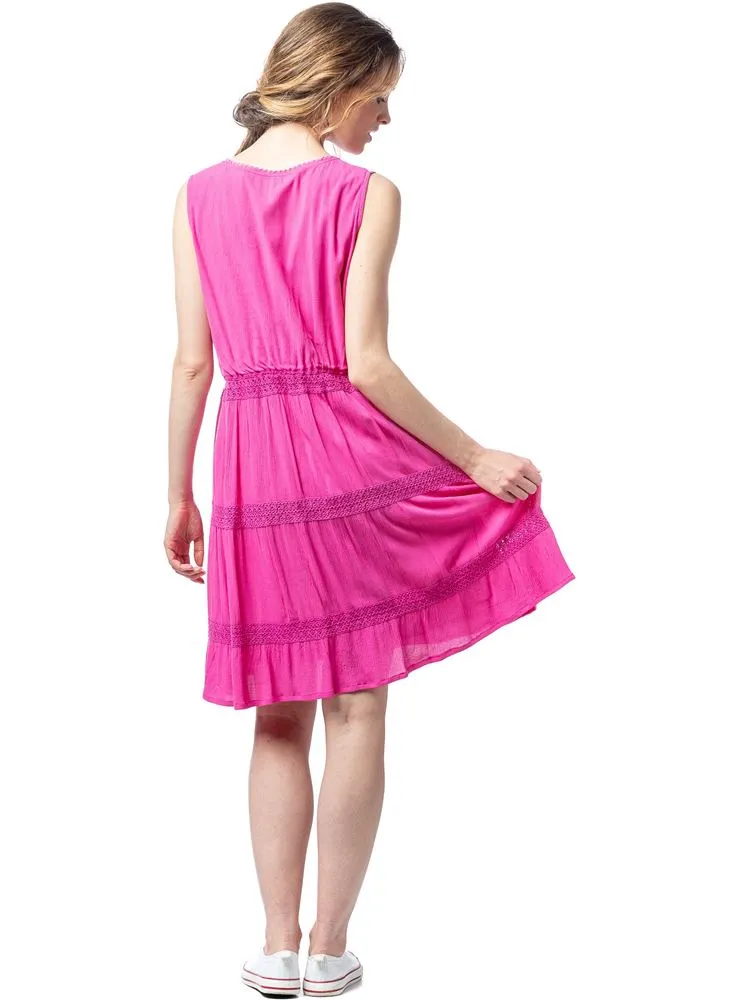 190 VESTIDO BAMBULA SIN MANGAS