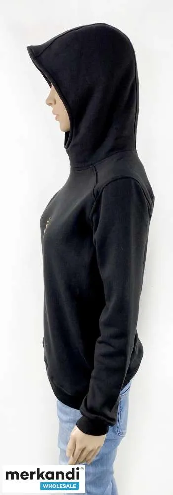 200 Piezas Sudaderas con Capucha de Navidad GlitterAngel con Motivo de Ciervo y Papá Noel Navidad Negro, Textil al por mayor par