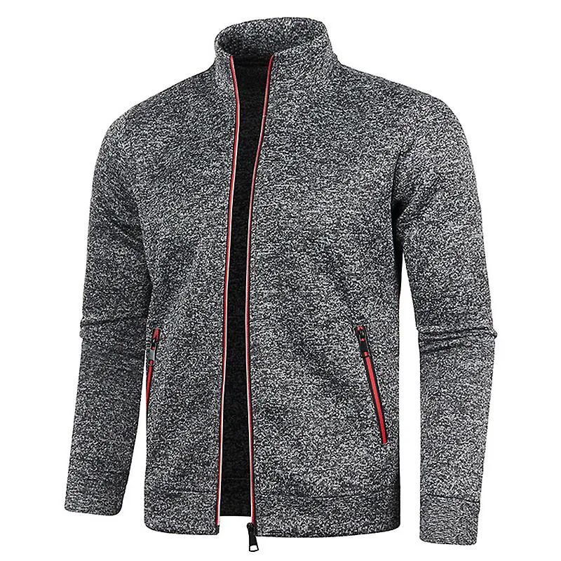 2023 Sudaderas con capucha para hombres Sudadera Primavera Otoño Chaqueta de fondo de color sólido Sudadera con capucha de crema