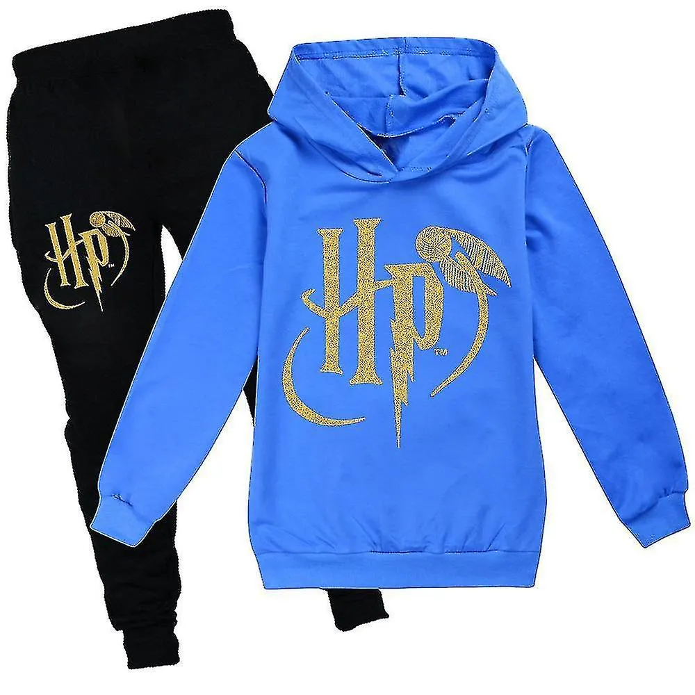 714 AñOS NIñOS ADOLESCENTES HARRY POTTER JERSEY SUDADERAS CON CAPUCHA PANTALONES DE CHáNDAL CONJUNTO DE TRAJES DE CHáNDAL PARA 