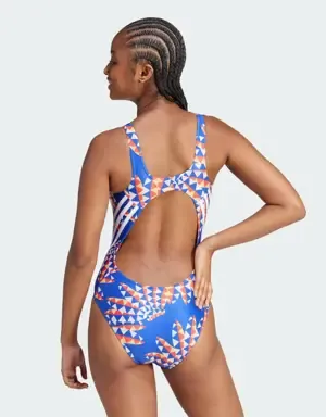 Adidas Bañador FARM Rio CLX 3 bandas