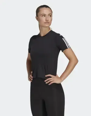 Adidas Camiseta corta Train Essentials Train Cotton 3 bandas