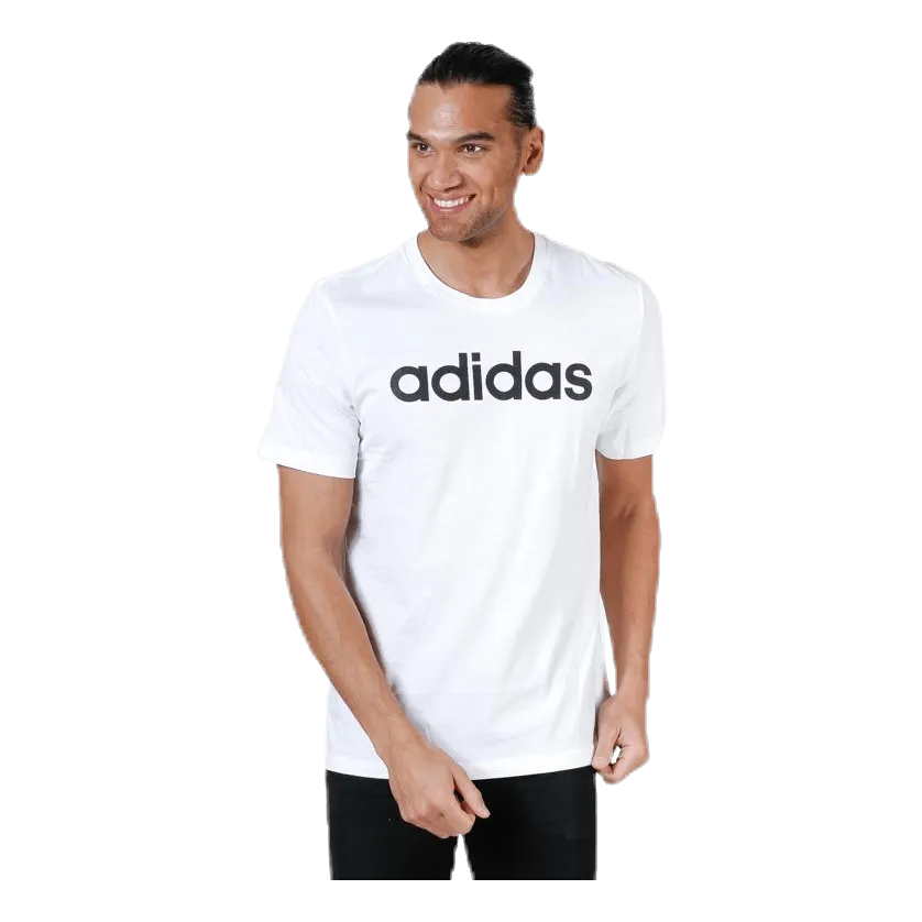 Adidas Essential Linear Tee White/Black
