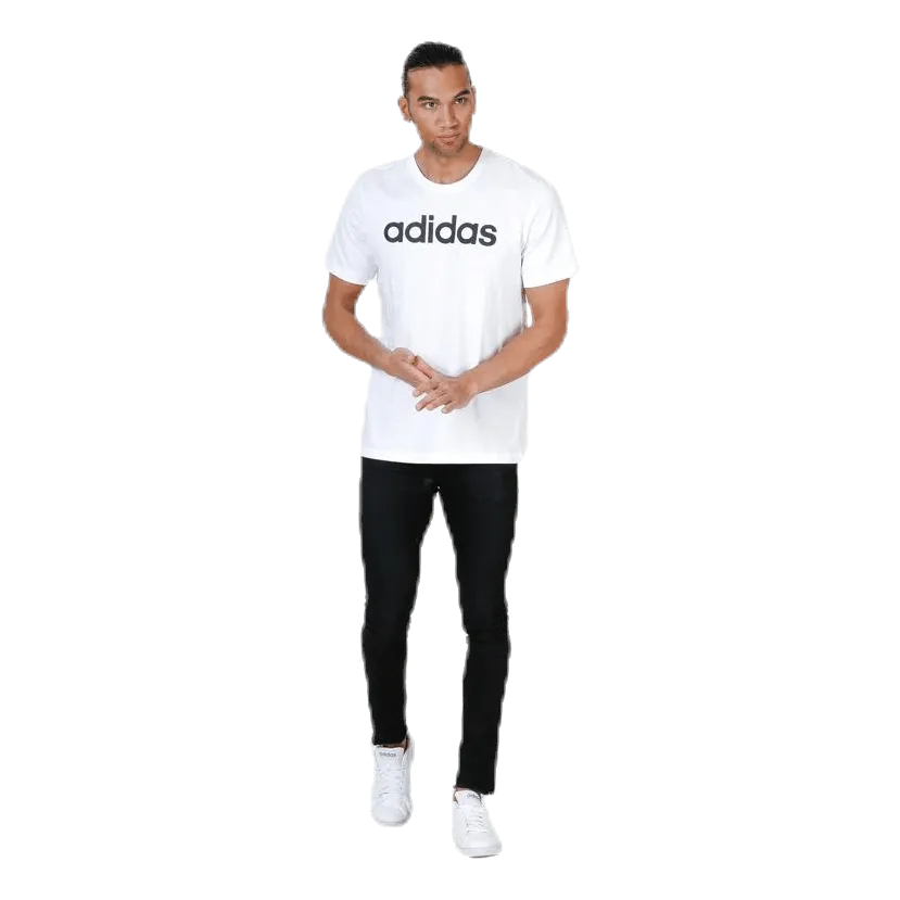 Adidas Essential Linear Tee White/Black