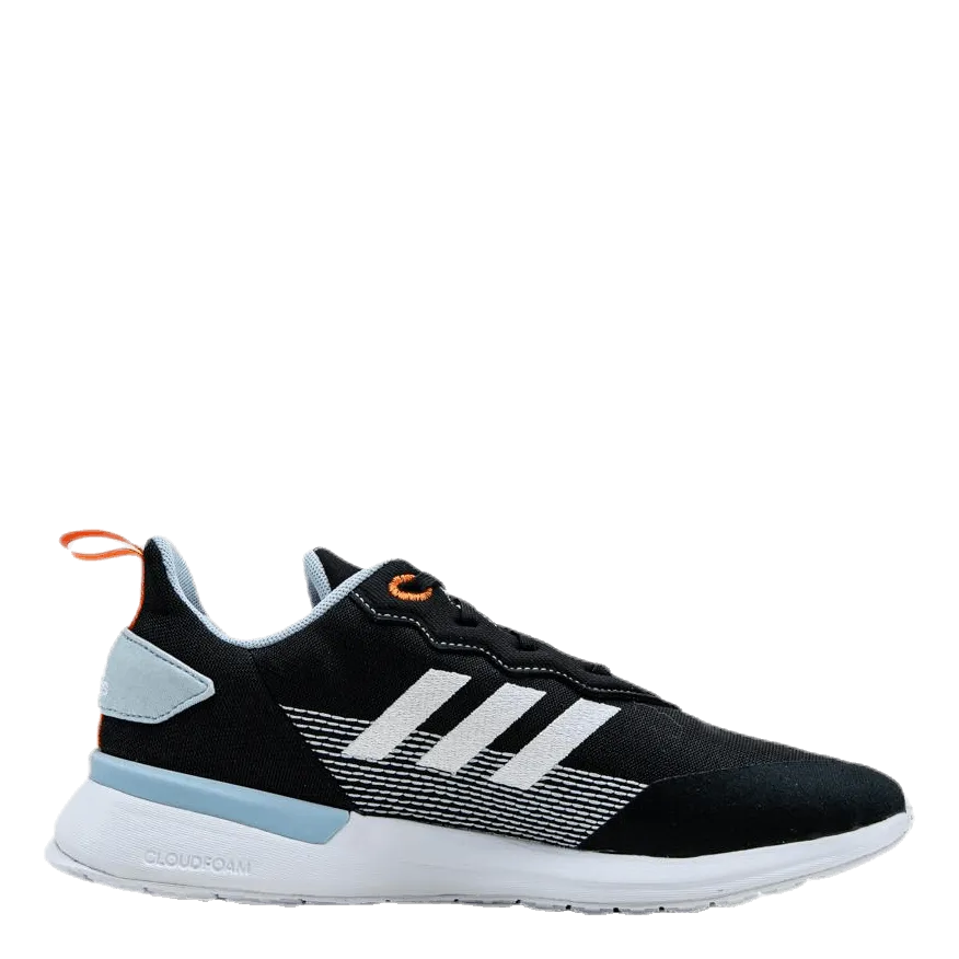 Adidas RapidaRun Elite Primeblue Shoes Core Black / Cloud White / Easy Blue