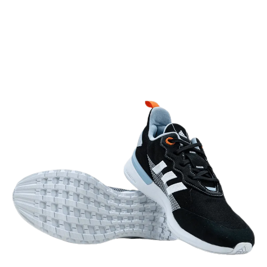 Adidas RapidaRun Elite Primeblue Shoes Core Black / Cloud White / Easy Blue