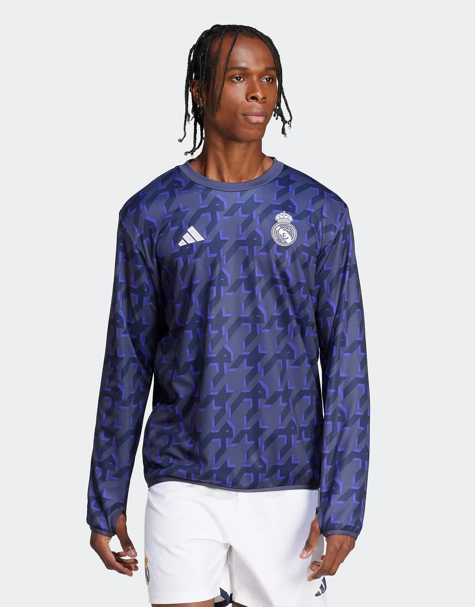 adidas Sudadera calentamiento Real Madrid Warm