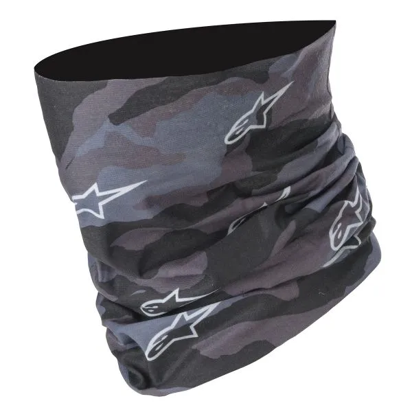 Alpinestars Tactical Neck Tube Black Tar Grey 