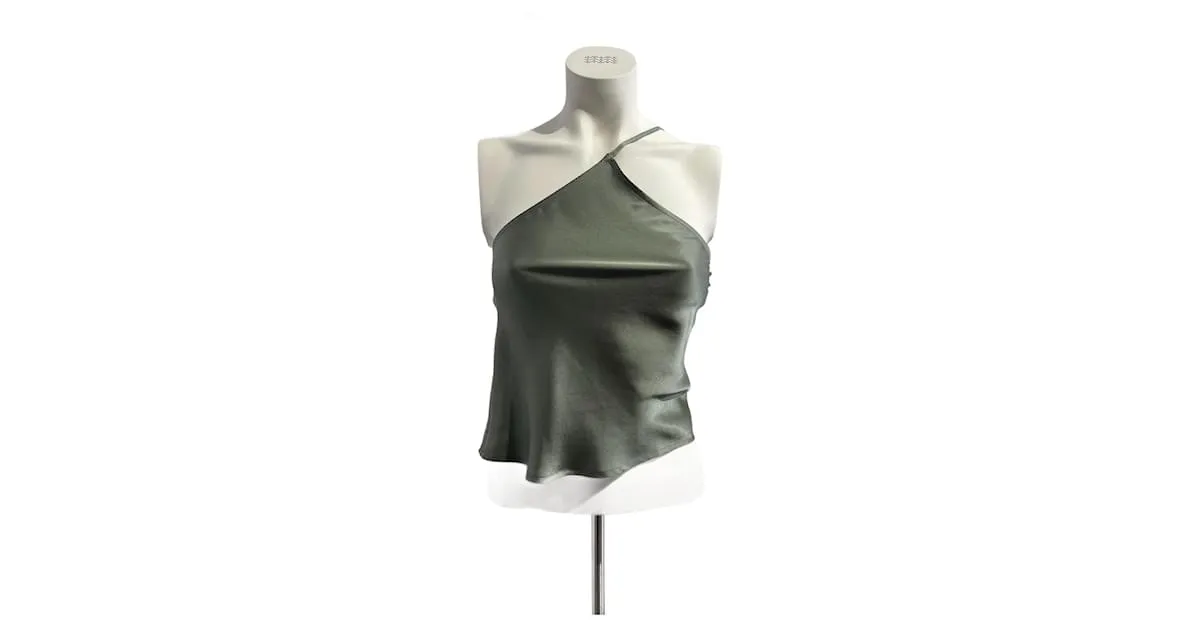 ANINE BING  Tops T.Internacional XS Seda Caqui 