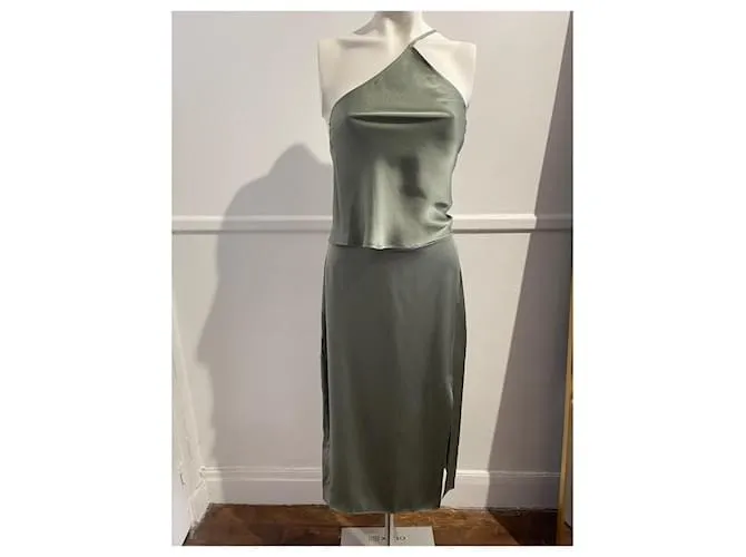 ANINE BING  Tops T.Internacional XS Seda Caqui 