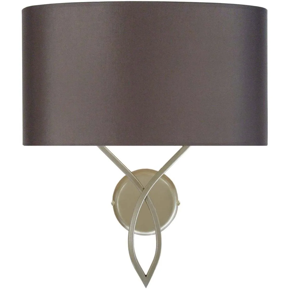 Aplique rectangular metal dorado y marrón