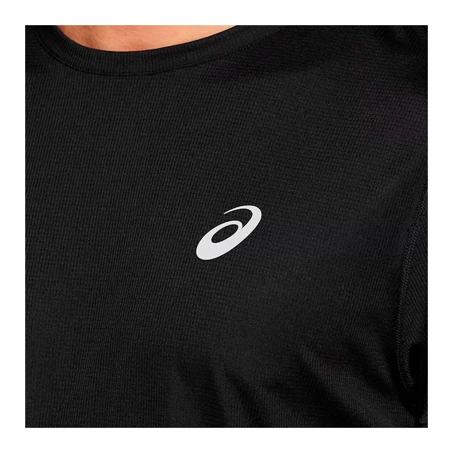 ASICS CAMISETA HOMBRE CORE LS TOP 2011C340001 NEGRO