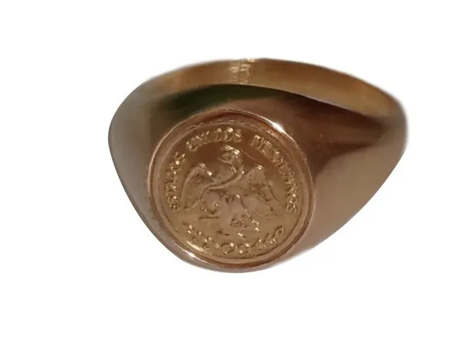 Autre Marque anillo Dorado 