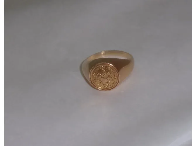 Autre Marque anillo Dorado 