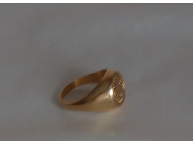 Autre Marque anillo Dorado 