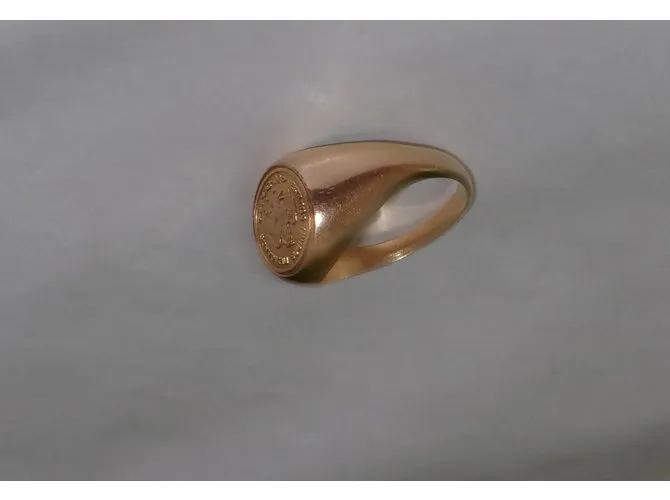 Autre Marque anillo Dorado 