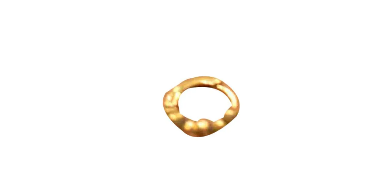 Autre Marque Pendiente de aro Yasmine Mini Dorado 