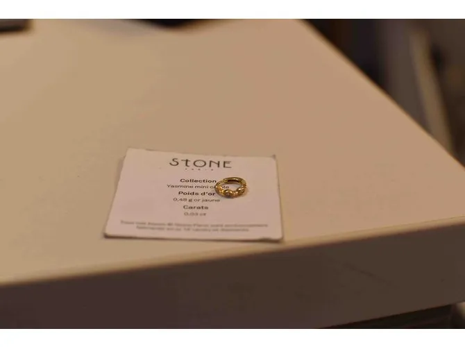 Autre Marque Pendiente de aro Yasmine Mini Dorado 