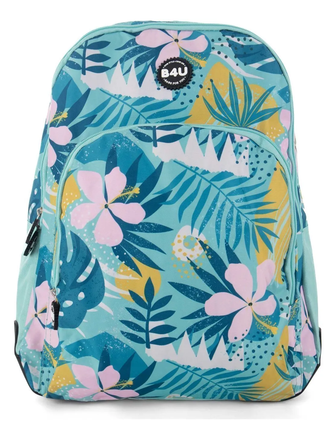 B4U  MOCHILA MULTICOLOR GRANDE FLORES 453441