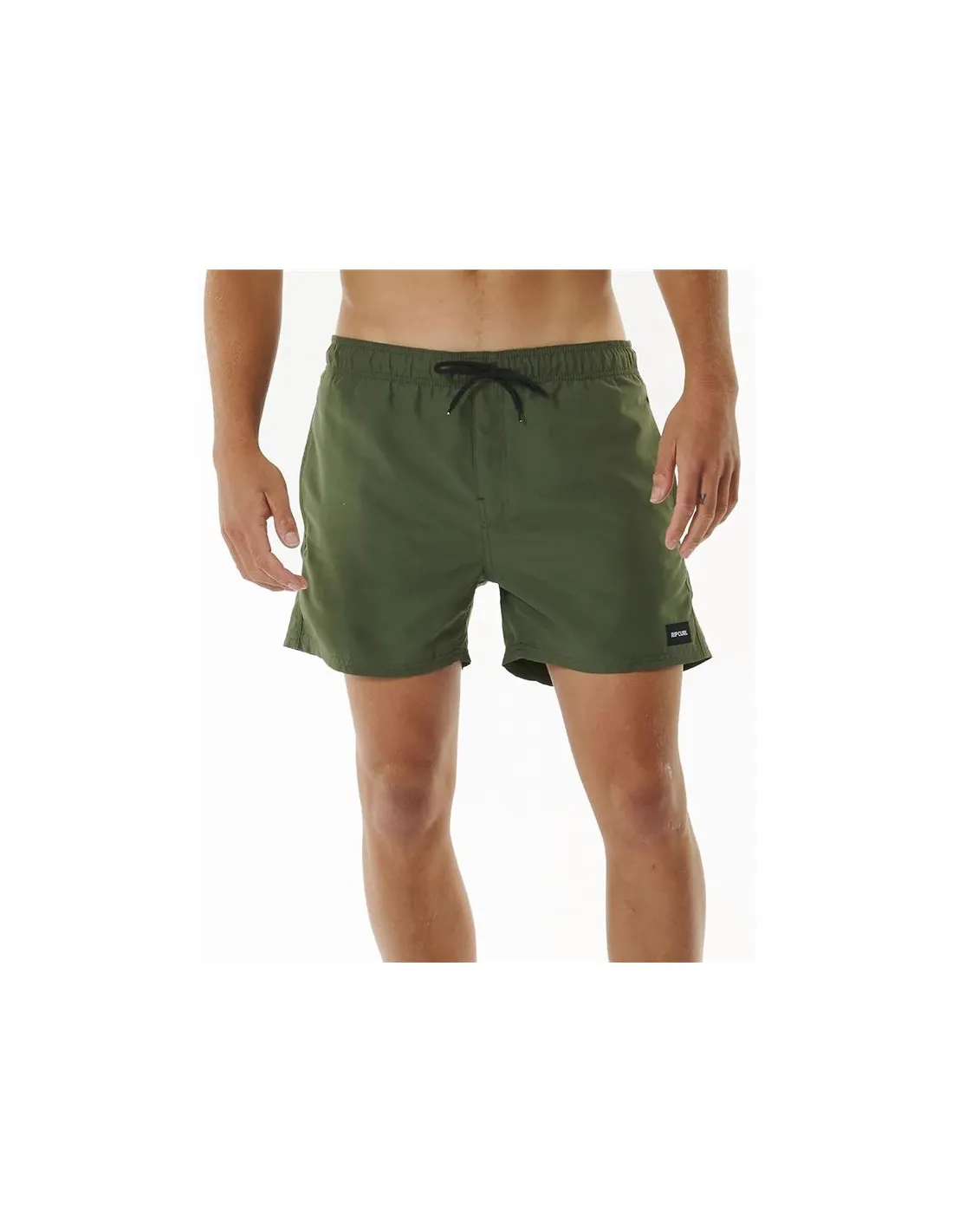 Bañador de Playa y piscina Rip Curl Offset Volley Hombre Verde Oliva