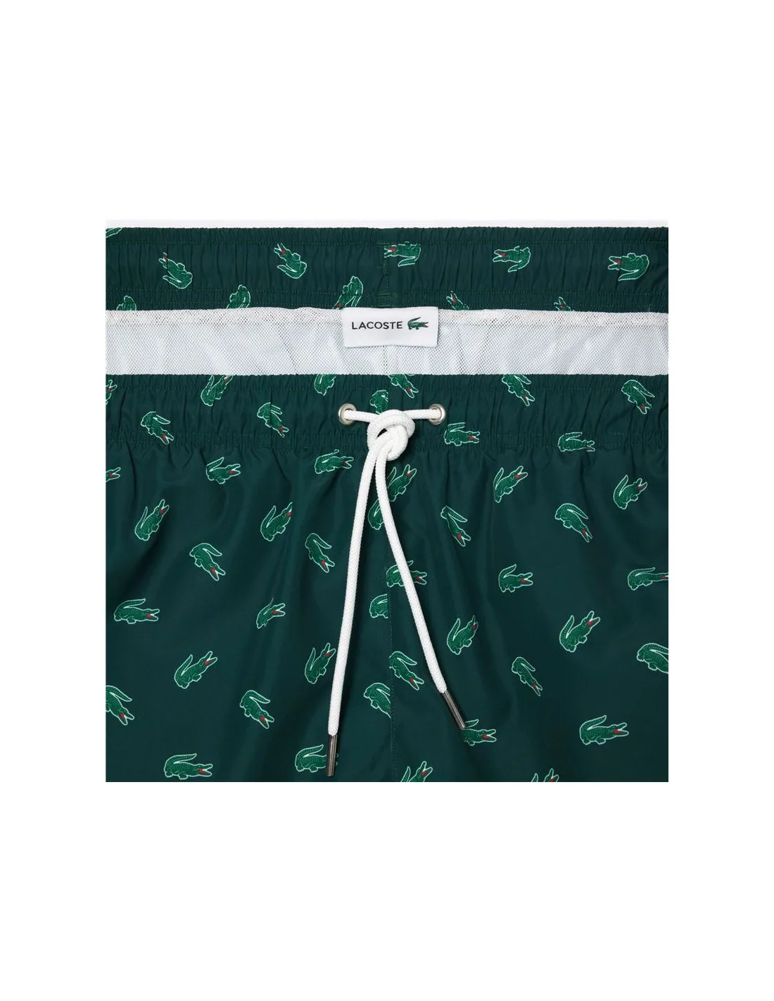 Bañador Lacoste Bain Hombre Verde
