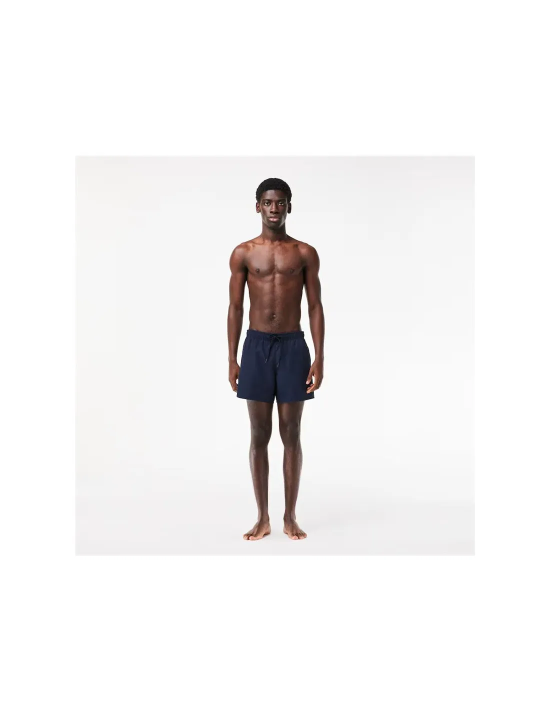 BAñADOR LACOSTE LIGHT QUICKDRY AZUL OSCURO HOMBRE
