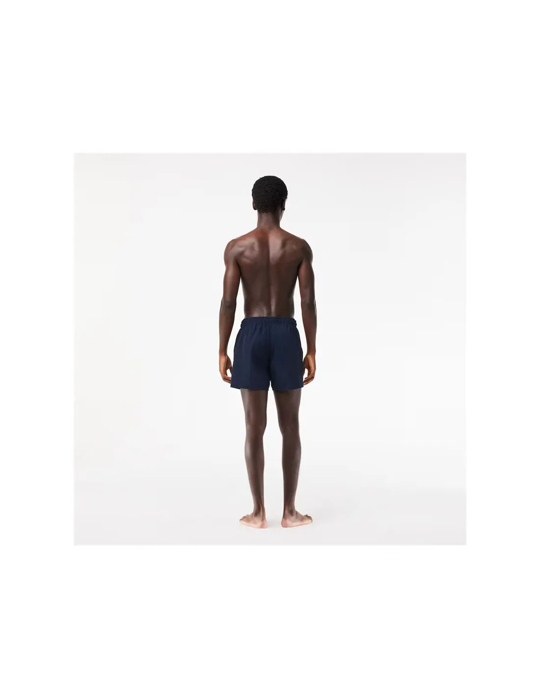 BAñADOR LACOSTE LIGHT QUICKDRY AZUL OSCURO HOMBRE