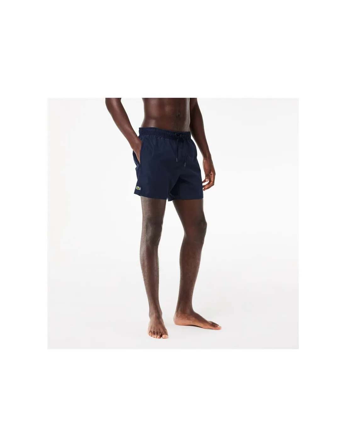 BAñADOR LACOSTE LIGHT QUICKDRY AZUL OSCURO HOMBRE