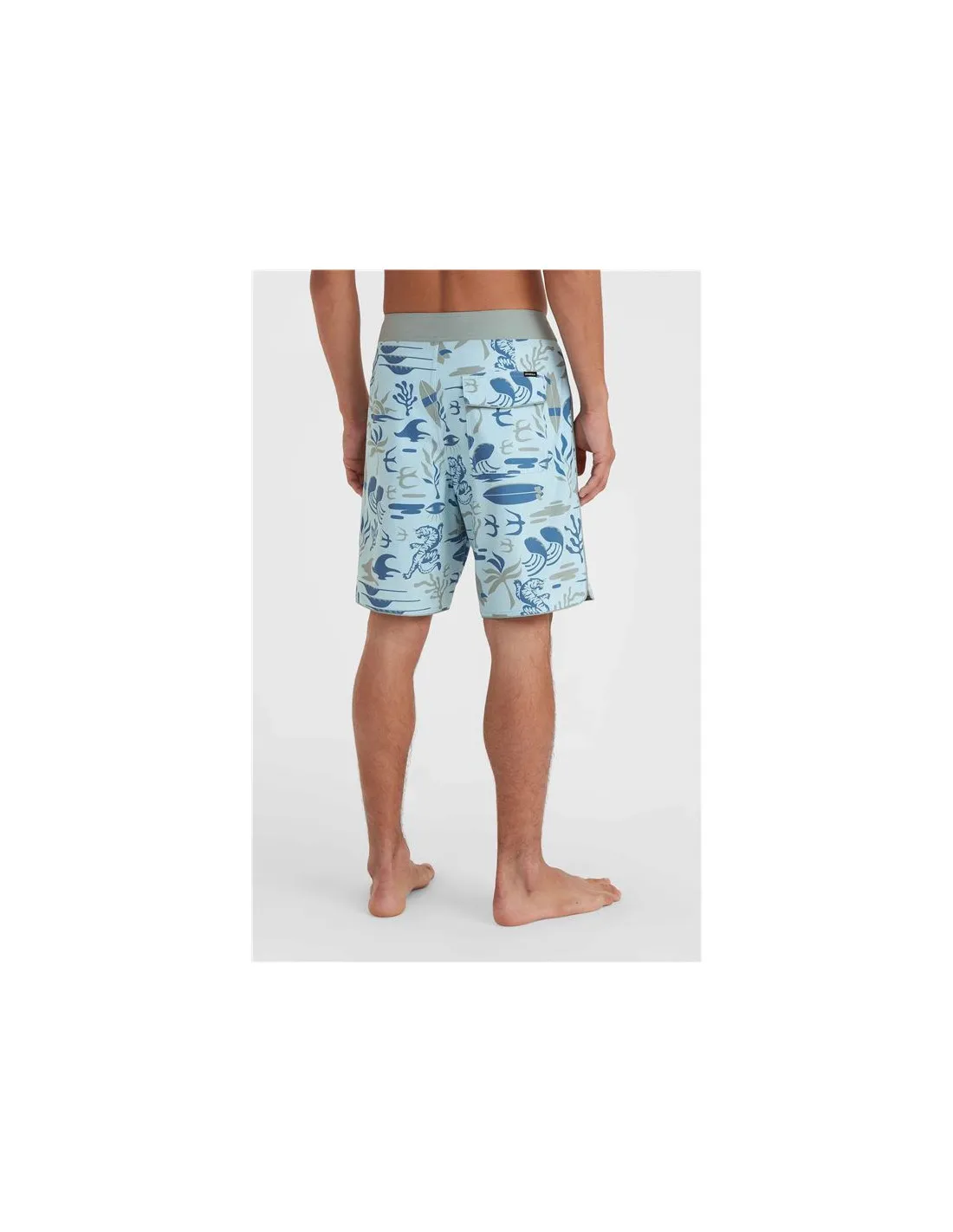 Bañador O'neill Hyperfreak Mysto Scallop 19'' Azul Hombre
