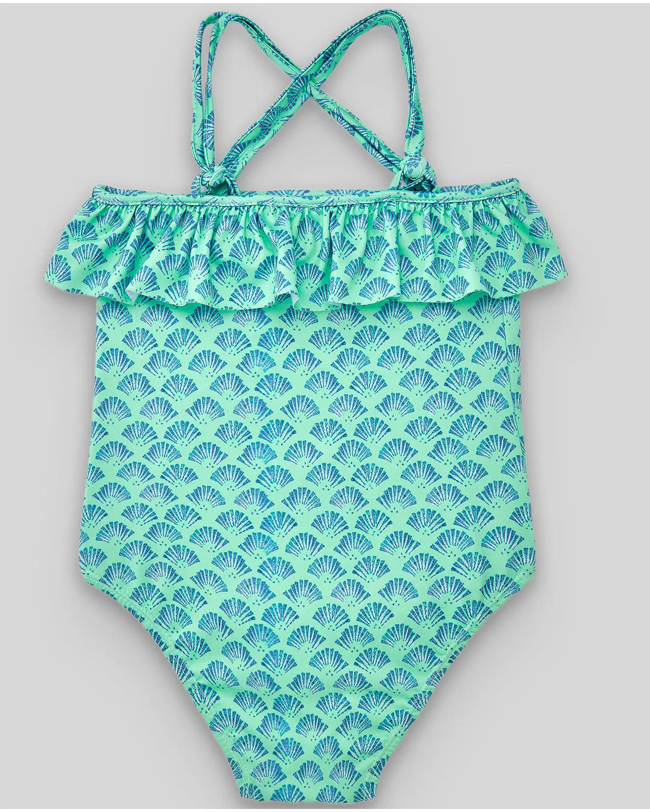 Bañador verde niña "BAÑO"