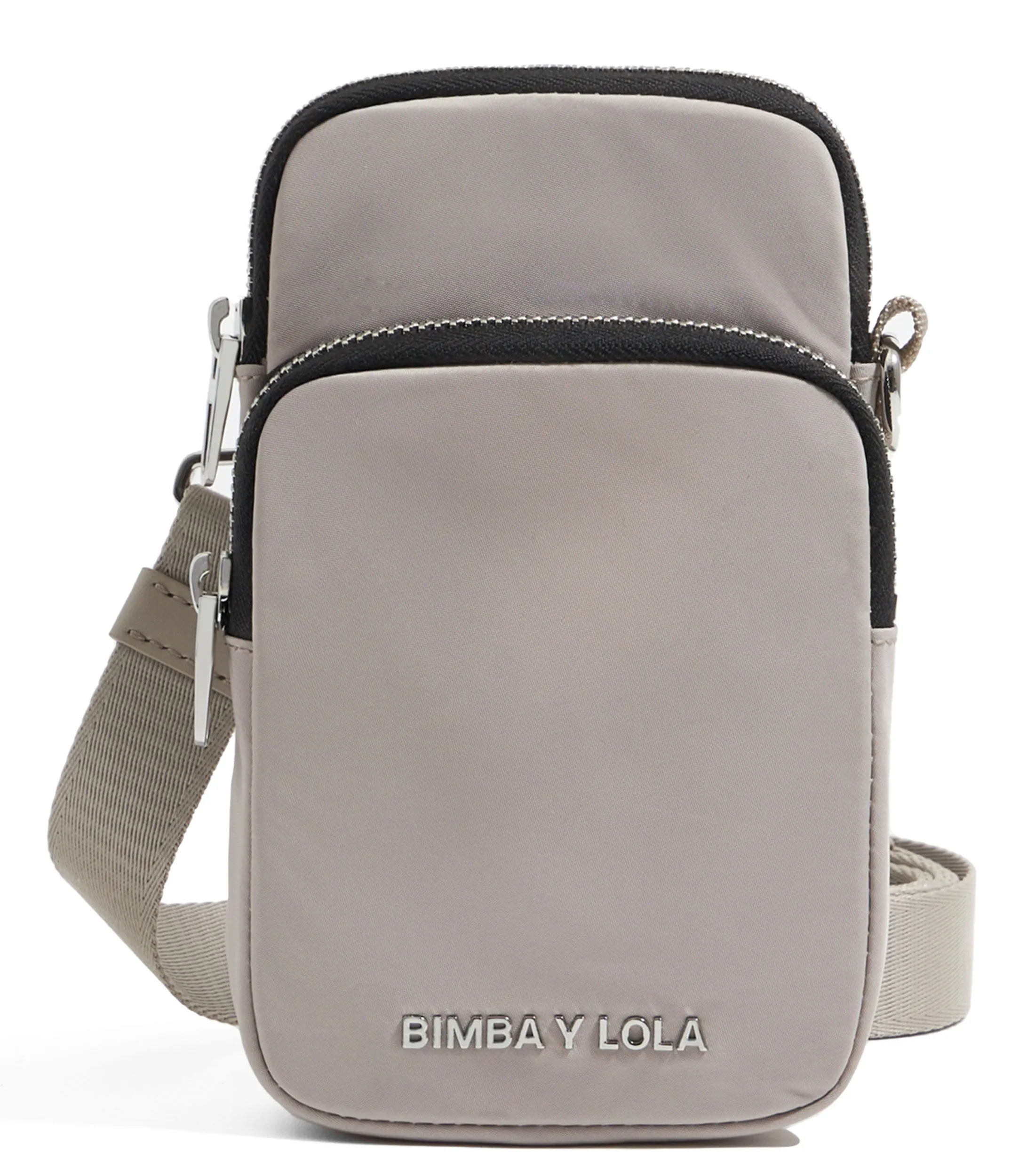 Bimba y Lola Bolso crossbody mini nylon arena Mujer