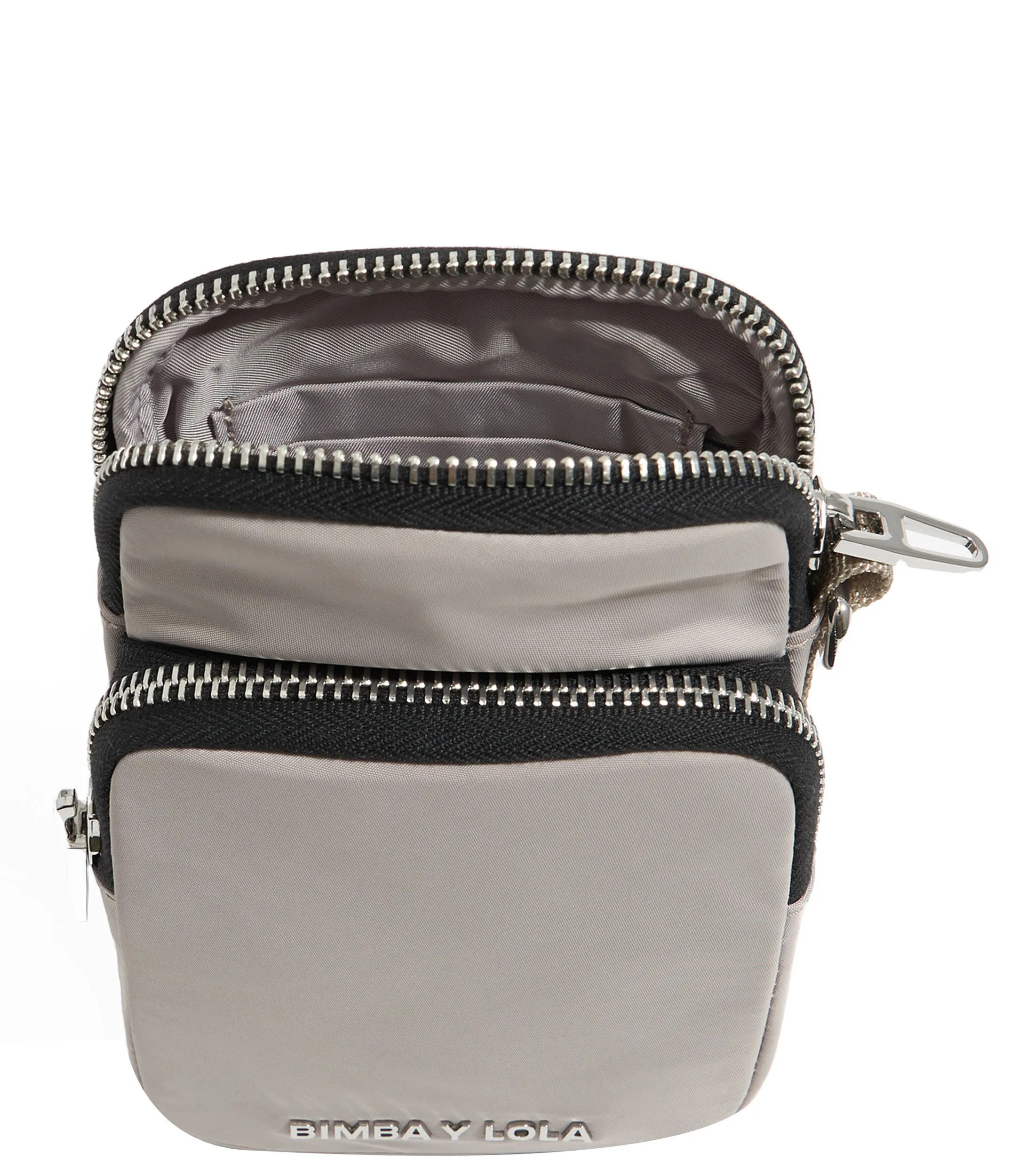 Bimba y Lola Bolso crossbody mini nylon arena Mujer