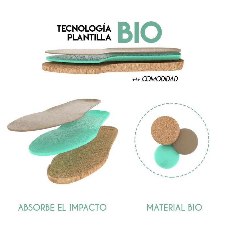BIO GREEN  SANDALIA PLANA SERPIENTE NEGRO