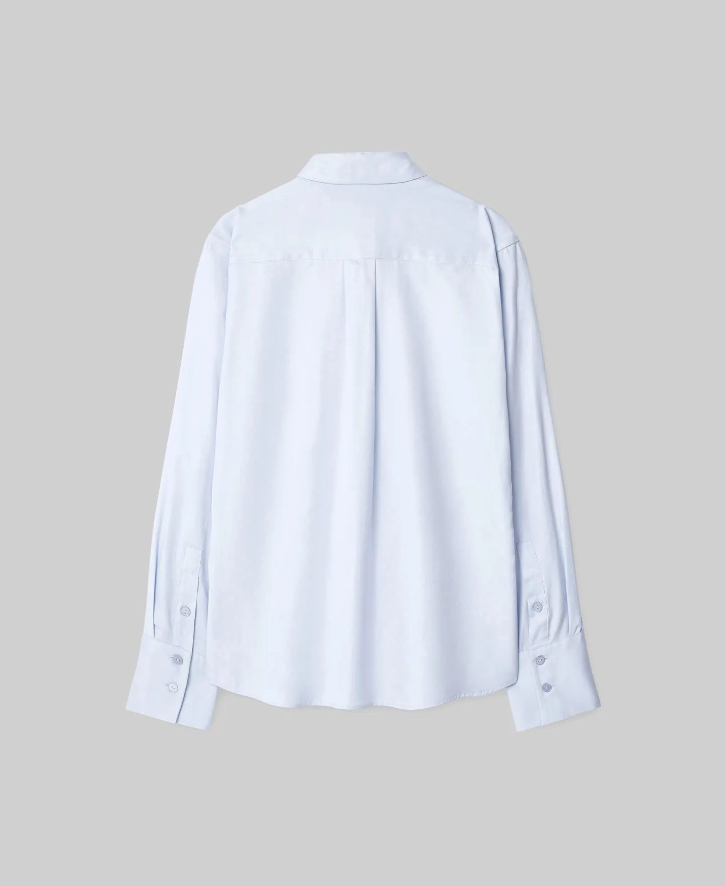 Blue cotton shirt woman