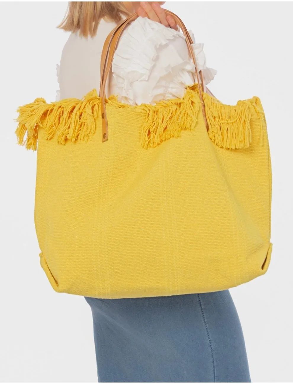 Bolso Mujer Obvio Area Amarillo