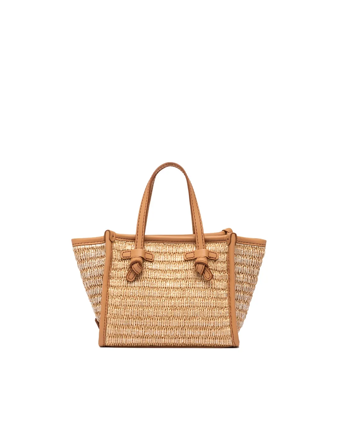 Bolso tote mini rafia Spike