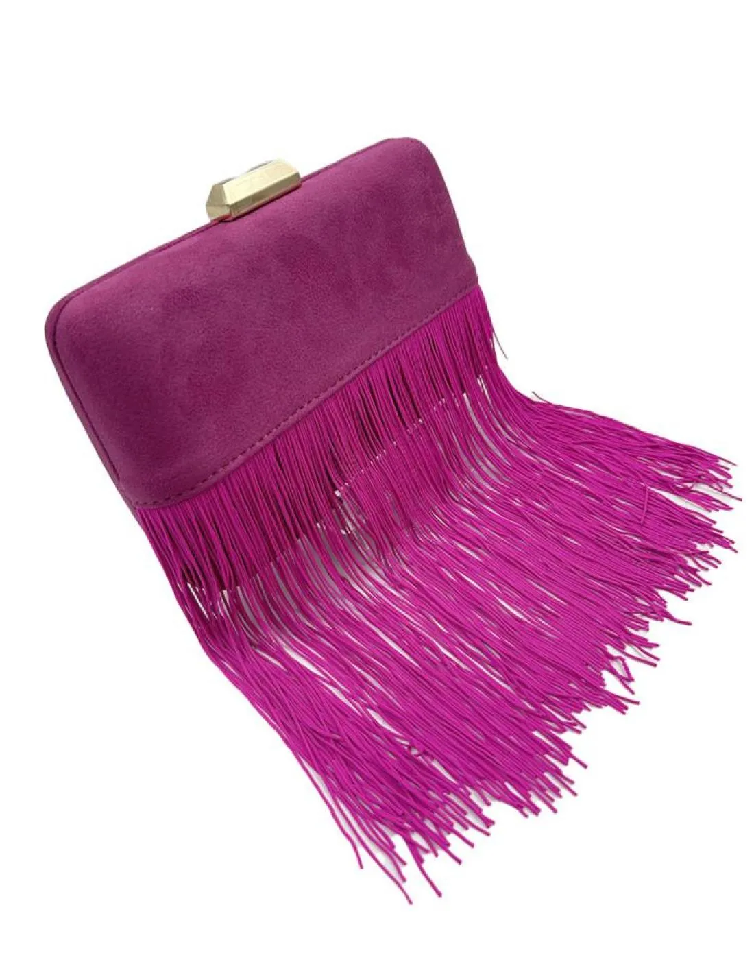 BOLSOS BUGAMBILIAS CON FLECOS ESTILOSOS PARA INVITADAS DE BODAS