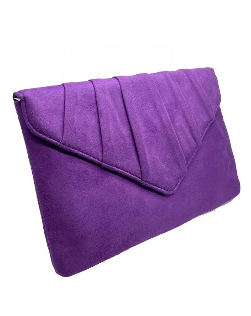 BOLSOS DE FIESTA MORADOS DISEÑO DE CARTERA PARA BODAS