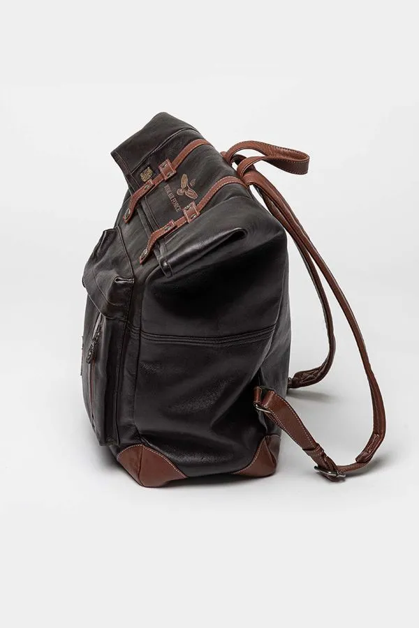 Bolsos Hombre Royal Air Force Cheshire Bag Dark Brown