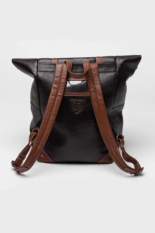 Bolsos Hombre Royal Air Force Cheshire Bag Dark Brown