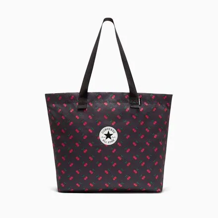 BOLSOS UNISEX CHERRY AOP CANVAS TOTE  10026021001: STANDARD