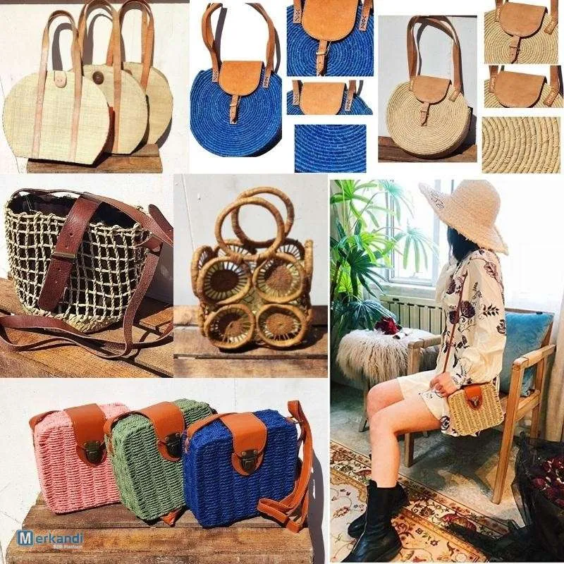 Bolsos y capazos verano lote surtido oferta últimas unidades
