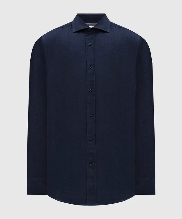 Brunello Cucinelli Blue shirt