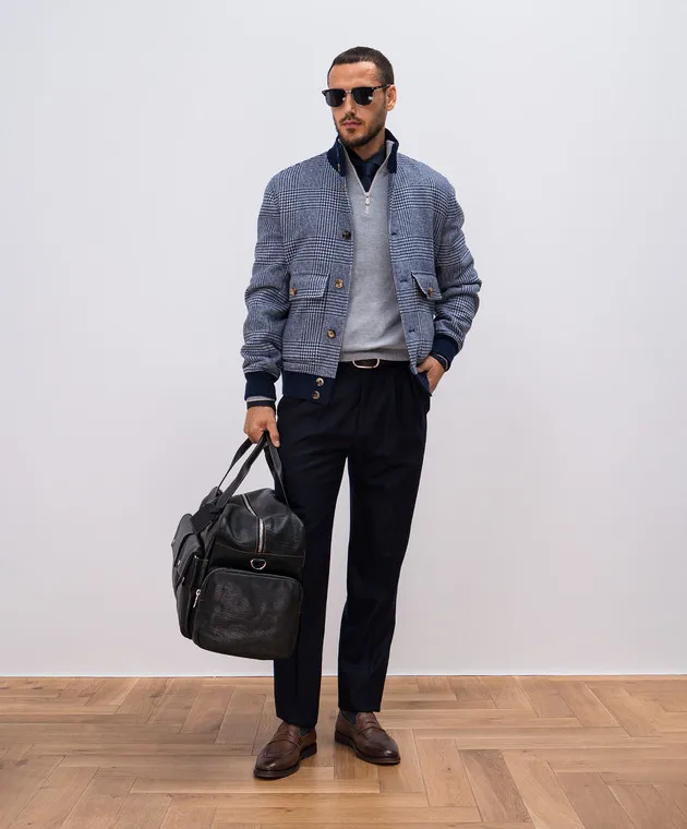 Brunello Cucinelli Blue shirt