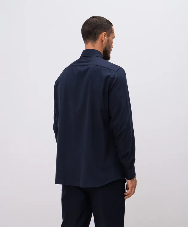 Brunello Cucinelli Blue shirt